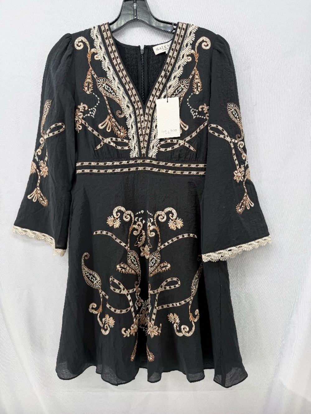 Hale Bob Cassandra Embroidered Dress – Size Small – NWT